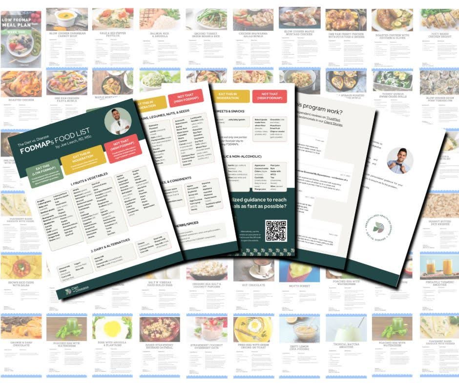 FODMAP Food Lists